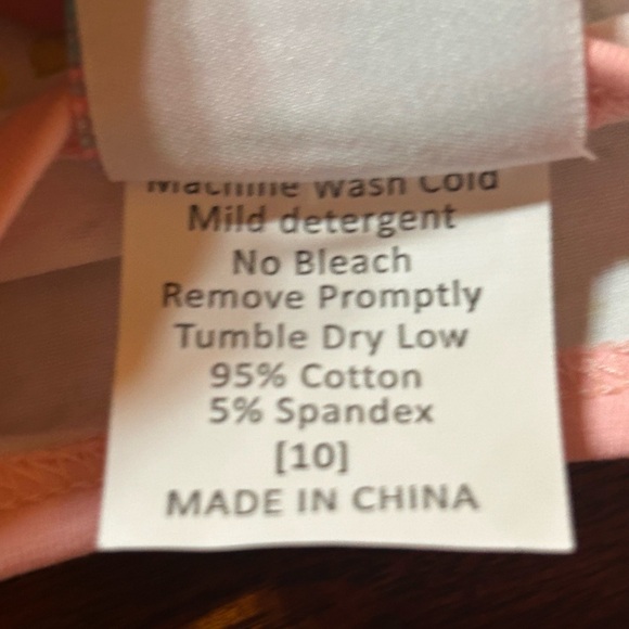 Stitchy Fish Floral Print Girls Dress Size 10 - Picture 4 of 6